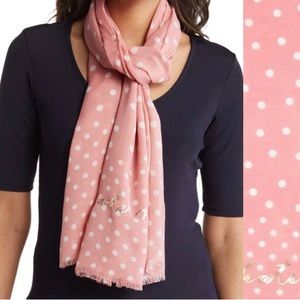 Kate Spade rectangular scarf